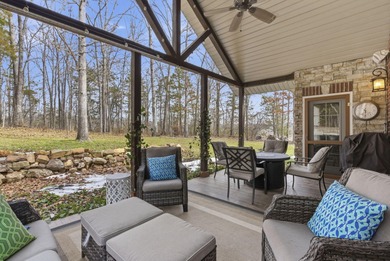 Spectacular custom-built modern farmhouse style 4-bedroom, 3.5 on Payne Stewart Golf Club of Branson Hills - Front in Missouri - for sale on GolfHomes.com, golf home, golf lot