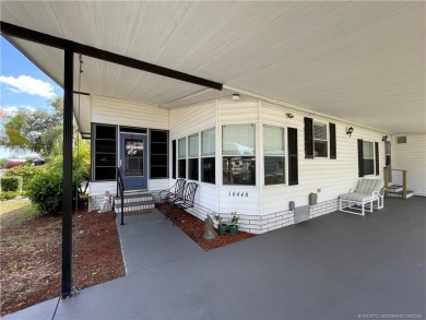 Lovely home with a new A/C in 2021. New washer & dryer and on Indianwood Golf and Country Club in Florida - for sale on GolfHomes.com, golf home, golf lot