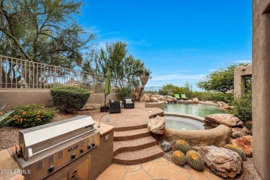 Positioned on a premier golf course lot in guard-gated Pinnacle on Troon North Golf Club  in Arizona - for sale on GolfHomes.com, golf home, golf lot