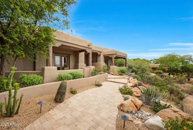 Positioned on a premier golf course lot in guard-gated Pinnacle on Troon North Golf Club  in Arizona - for sale on GolfHomes.com, golf home, golf lot