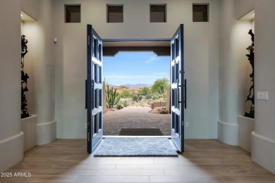 Positioned on a premier golf course lot in guard-gated Pinnacle on Troon North Golf Club  in Arizona - for sale on GolfHomes.com, golf home, golf lot