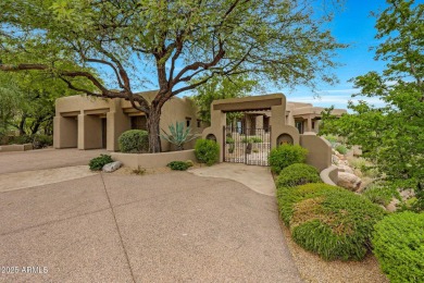 Positioned on a premier golf course lot in guard-gated Pinnacle on Troon North Golf Club  in Arizona - for sale on GolfHomes.com, golf home, golf lot