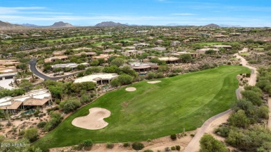 Positioned on a premier golf course lot in guard-gated Pinnacle on Troon North Golf Club  in Arizona - for sale on GolfHomes.com, golf home, golf lot