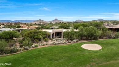 Positioned on a premier golf course lot in guard-gated Pinnacle on Troon North Golf Club  in Arizona - for sale on GolfHomes.com, golf home, golf lot