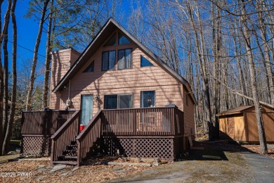 Escape to Your Perfect Poconos Chalet in The Hideout!Tucked away on The Hideout Golf in Pennsylvania - for sale on GolfHomes.com, golf home, golf lot