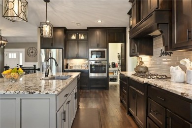 Step Into Designer Living - Move-In Ready Luxury Backing to on Heritage Park Golf Course in Kansas - for sale on GolfHomes.com, golf home, golf lot