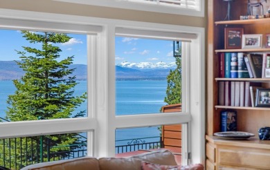 Stunning Lakefront Retreat with Panoramic Views of Lake Almanor on Lake Almanor Country Club in California - for sale on GolfHomes.com, golf home, golf lot