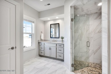 Live the Carolina dream in this all-brick Trusst home perfectly on Compass Pointe Golf Course in North Carolina - for sale on GolfHomes.com, golf home, golf lot