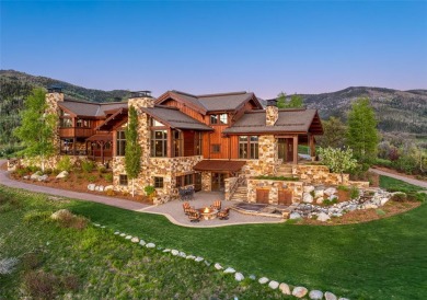 This spectacular home in Alpine Mountain Ranch began with on Catamount Ranch and Club in Colorado - for sale on GolfHomes.com, golf home, golf lot
