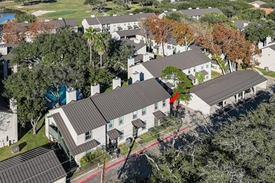 Boasting an exceptional view of the sparkling community pool on Rockport Country Club in Texas - for sale on GolfHomes.com, golf home, golf lot