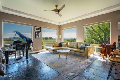 Beautiful single level home located adjacent to the second hole on Genoa Lakes Golf Club - Lakes Course in Nevada - for sale on GolfHomes.com, golf home, golf lot