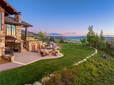 This spectacular home in Alpine Mountain Ranch began with on Catamount Ranch and Club in Colorado - for sale on GolfHomes.com, golf home, golf lot