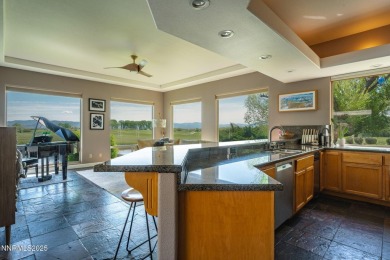 Beautiful single level home located adjacent to the second hole on Genoa Lakes Golf Club - Lakes Course in Nevada - for sale on GolfHomes.com, golf home, golf lot