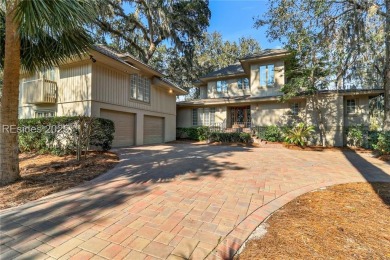 Superbly maintained residence with excellent curb appeal, quiet on Harbour Town Golf Links in South Carolina - for sale on GolfHomes.com, golf home, golf lot