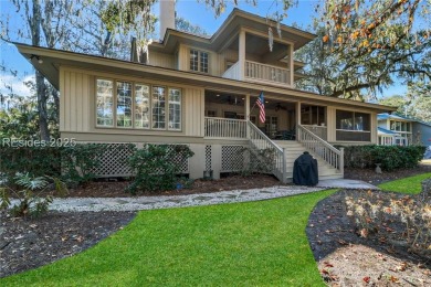 Superbly maintained residence with excellent curb appeal, quiet on Harbour Town Golf Links in South Carolina - for sale on GolfHomes.com, golf home, golf lot