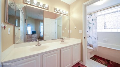 Welcome to effortless Florida living in this ground-floor end on St. Augustine Shores Golf Club in Florida - for sale on GolfHomes.com, golf home, golf lot