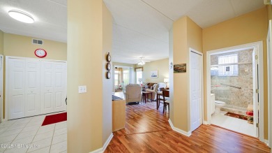 Welcome to effortless Florida living in this ground-floor end on St. Augustine Shores Golf Club in Florida - for sale on GolfHomes.com, golf home, golf lot