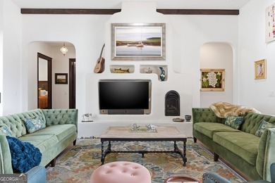 Luxurious Spanish/Mediterranean Custom Estate perched on 5.19 on Sky Valley Resort and Country Club in Georgia - for sale on GolfHomes.com, golf home, golf lot