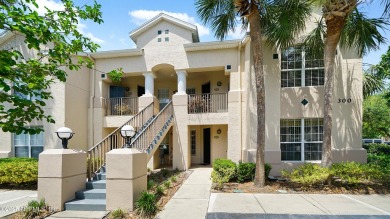 Welcome to effortless Florida living in this ground-floor end on St. Augustine Shores Golf Club in Florida - for sale on GolfHomes.com, golf home, golf lot