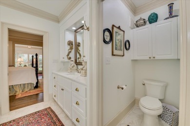 Stately and beautifully remodeled 4-bedroom, 3.5-bath brick home on West Lake Country Club in Georgia - for sale on GolfHomes.com, golf home, golf lot