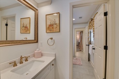 Stately and beautifully remodeled 4-bedroom, 3.5-bath brick home on West Lake Country Club in Georgia - for sale on GolfHomes.com, golf home, golf lot