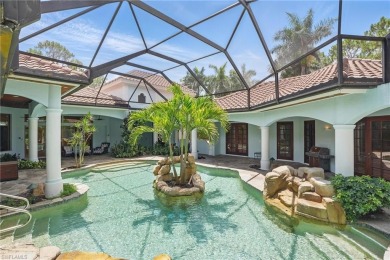 Unlock the full potential of this rare courtyard-style estate in on Colliers Reserve Country Club in Florida - for sale on GolfHomes.com, golf home, golf lot