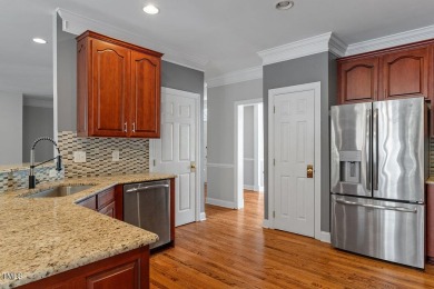 This recently remodeled 5 bedroom/3.5 bathroom single-family on Brier Creek Country Club in North Carolina - for sale on GolfHomes.com, golf home, golf lot