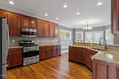 This recently remodeled 5 bedroom/3.5 bathroom single-family on Brier Creek Country Club in North Carolina - for sale on GolfHomes.com, golf home, golf lot