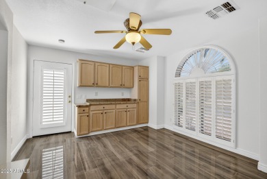 Experience resort-style living in this stunning PebbleCreek home on Tuscany Falls At Pebble Creek in Arizona - for sale on GolfHomes.com, golf home, golf lot