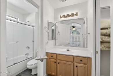 Experience resort-style living in this stunning PebbleCreek home on Tuscany Falls At Pebble Creek in Arizona - for sale on GolfHomes.com, golf home, golf lot