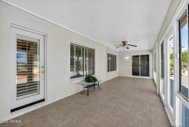 Experience resort-style living in this stunning PebbleCreek home on Tuscany Falls At Pebble Creek in Arizona - for sale on GolfHomes.com, golf home, golf lot