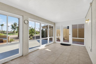 Experience resort-style living in this stunning PebbleCreek home on Tuscany Falls At Pebble Creek in Arizona - for sale on GolfHomes.com, golf home, golf lot
