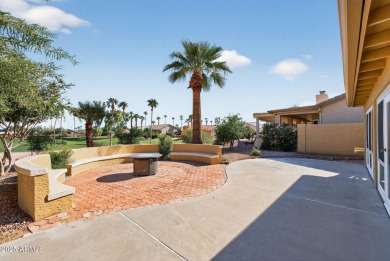 Experience resort-style living in this stunning PebbleCreek home on Tuscany Falls At Pebble Creek in Arizona - for sale on GolfHomes.com, golf home, golf lot