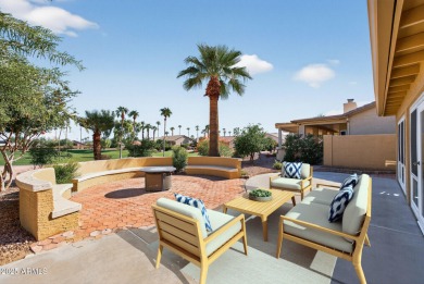 Experience resort-style living in this stunning PebbleCreek home on Tuscany Falls At Pebble Creek in Arizona - for sale on GolfHomes.com, golf home, golf lot