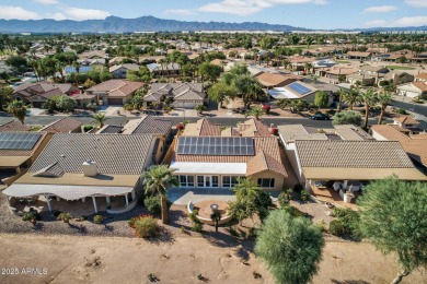 Experience resort-style living in this stunning PebbleCreek home on Tuscany Falls At Pebble Creek in Arizona - for sale on GolfHomes.com, golf home, golf lot