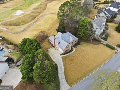 This 3 sided brick home on a full basement with a large owner's on The Golf Club At Bradshaw Farm in Georgia - for sale on GolfHomes.com, golf home, golf lot