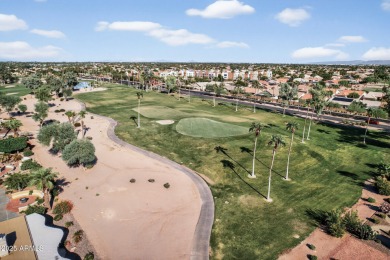Experience resort-style living in this stunning PebbleCreek home on Tuscany Falls At Pebble Creek in Arizona - for sale on GolfHomes.com, golf home, golf lot