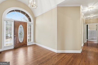 This 3 sided brick home on a full basement with a large owner's on The Golf Club At Bradshaw Farm in Georgia - for sale on GolfHomes.com, golf home, golf lot