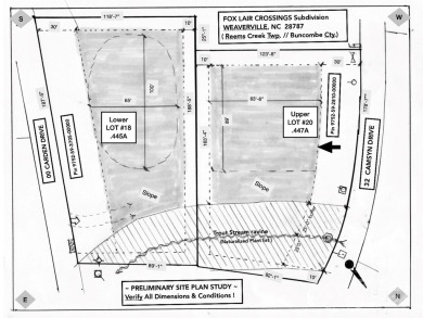 SPECIAL HOMESITE TO BUILD YOUR PERFECT RESIDENCE! Improved on Reems Creek Golf Club in North Carolina - for sale on GolfHomes.com, golf home, golf lot