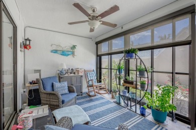 Completely remodeled ground floor end unit 2/2 with den and one on Kelly Greens Golf and Country Club in Florida - for sale on GolfHomes.com, golf home, golf lot