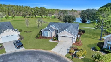 Meticulously maintained, this Hamilton Jefferson model is in on Okatie Creek Golf Club in South Carolina - for sale on GolfHomes.com, golf home, golf lot