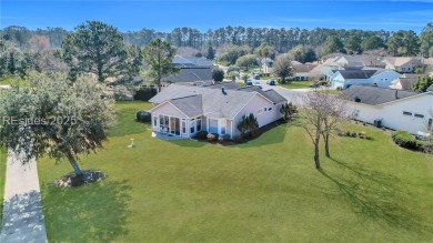 Meticulously maintained, this Hamilton Jefferson model is in on Okatie Creek Golf Club in South Carolina - for sale on GolfHomes.com, golf home, golf lot