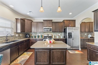 Welcome to this beautifully maintained 5-bedroom, 4-bath brick on Timberline Golf Club in Alabama - for sale on GolfHomes.com, golf home, golf lot