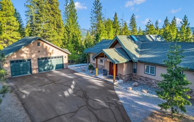 Nestled in the pines on a level two acre lot, this stunning on Lake Almanor West Golf Course in California - for sale on GolfHomes.com, golf home, golf lot