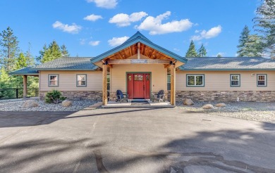 Nestled in the pines on a level two acre lot, this stunning on Lake Almanor West Golf Course in California - for sale on GolfHomes.com, golf home, golf lot