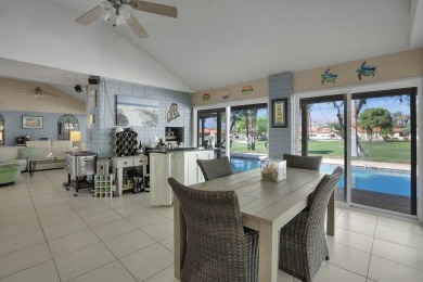 So picture this: you've got a super charming 2,632-square-foot on Bermuda Dunes Country Club in California - for sale on GolfHomes.com, golf home, golf lot