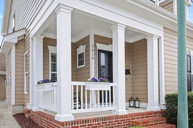 Welcome to this beautiful cottage-style end unit townhome in the on Heritage Golf Club in North Carolina - for sale on GolfHomes.com, golf home, golf lot