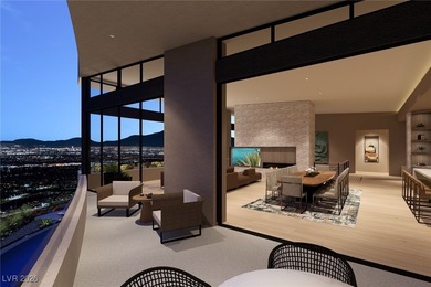 Perched within the prestigious The Peak at MacDonald Highlands on Dragon Ridge Country Club in Nevada - for sale on GolfHomes.com, golf home, golf lot