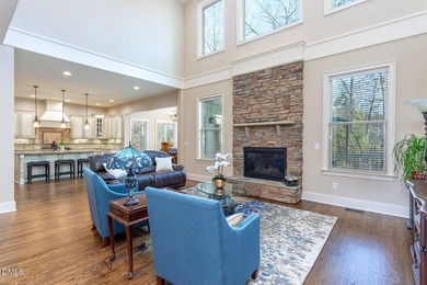 Designed for those who appreciate space with intention, this on Hasentree Club in North Carolina - for sale on GolfHomes.com, golf home, golf lot