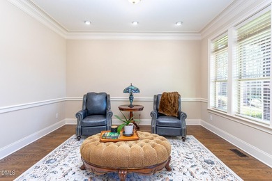 Designed for those who appreciate space with intention, this on Hasentree Club in North Carolina - for sale on GolfHomes.com, golf home, golf lot